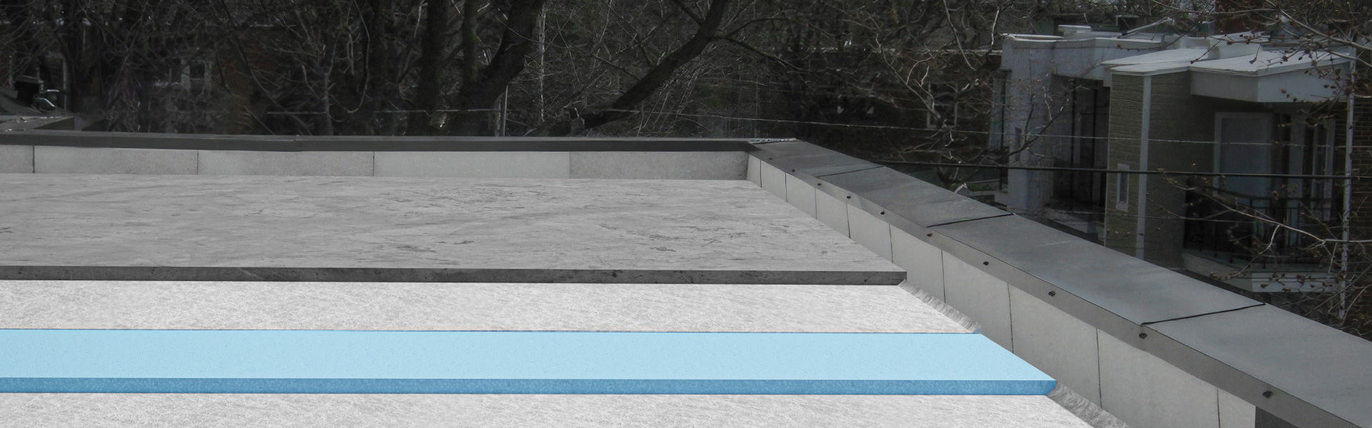 Basement waterproofing with watertight concrete
